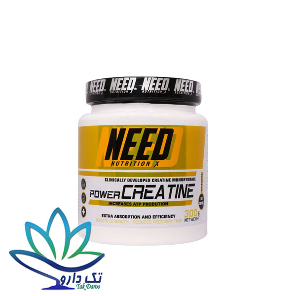 پودر کراتین مونوهیدرات نید نوتریشن 300 گرم