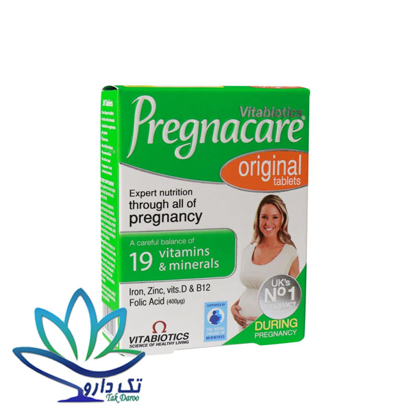 قرص پرگناکر ویتابیوتیکس اورجینال مخصوص بانوان ۳۰ عددی