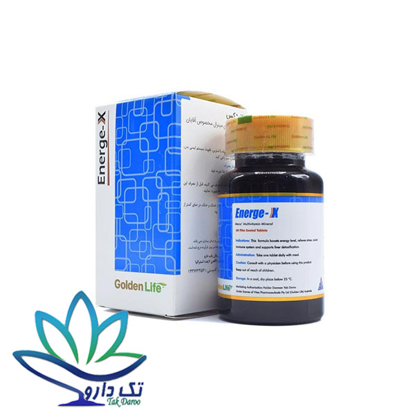 قرص انرژکس گلدن لایف 30 عددی قرص انرژکس گلدن لایف 30 عددی