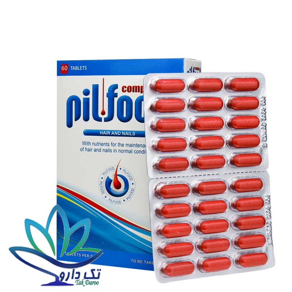 قرص پیلفود کمپلکس تقویت کننده مو و ناخن 60 عدد