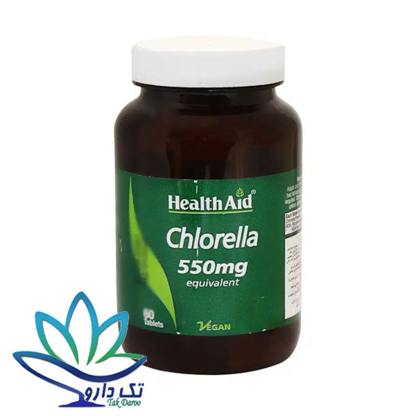 قرص کلرلا 550 میلی گرم هلث اید 60 عددی قرص کلرلا 550 میلی گرم هلث اید 60 عددی