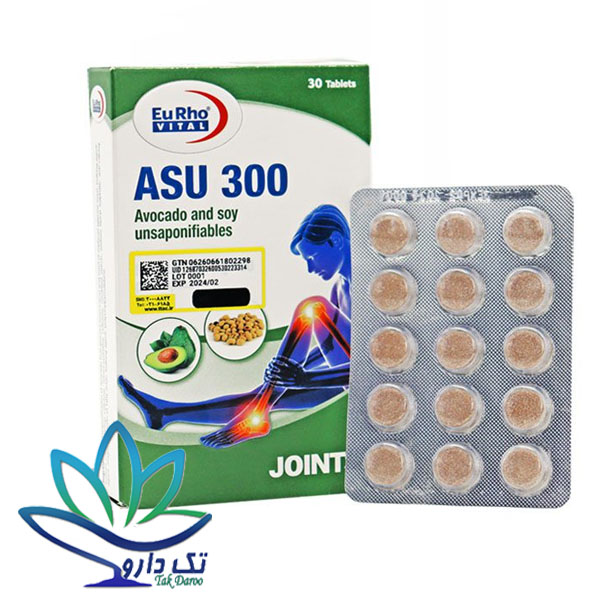 قرص آسو 300 یوروویتال 30 عدد