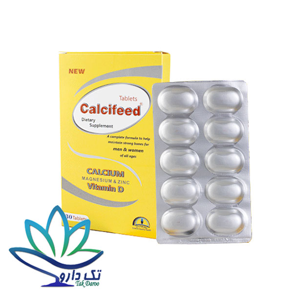 قرص کلسی فید دنیا دارو ۳۰ عدد قرص کلسی فید دنیا دارو ۳۰ عدد