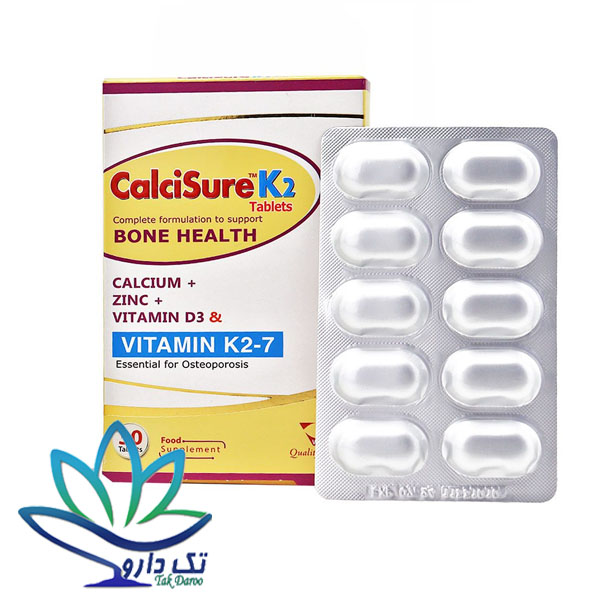 قرص کلسی شور K2 ویتان 30 عدد