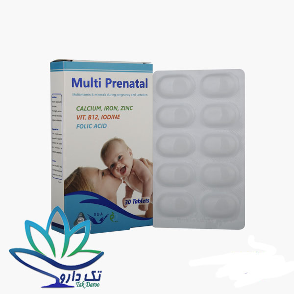 قرص مولتی پریناتال سیمرغ دارو عطار 30 عددی قرص مولتی پریناتال سیمرغ دارو عطار 30 عددی