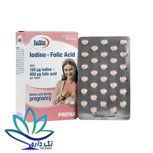 یوروویتال قرص ید و فولیک اسید