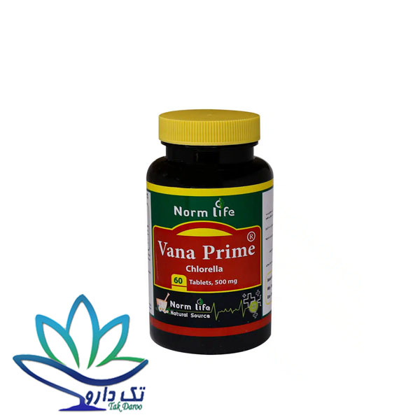 قرص وانا پرایم کلرلا 500 میلی گرم نورم لایف 60 عدد قرص وانا پرایم کلرلا 500 میلی گرم نورم لایف 60 عدد