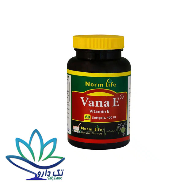 کپسول نرم ویتامین E 400 واحد نورم لایف 60 عدد