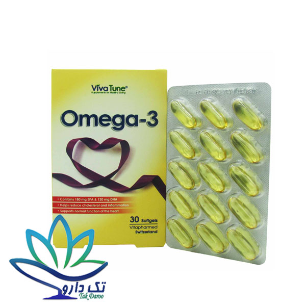 کپسول نرم ژلاتینی امگا ۳ ویواتیون ۳۰ عدد