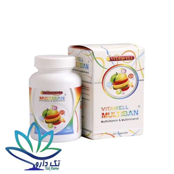 کپسول ویتاول مولتی بان مهبان دارو 60 عدد