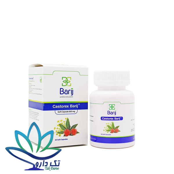 کپسول نرم کاستورکس باریج اسانس 60 عددی