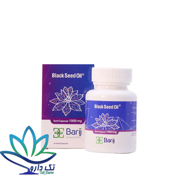 سافت ژل کپسول سیاه دانه 1000 میلی گرم گیاه اسانس(30 عددی)