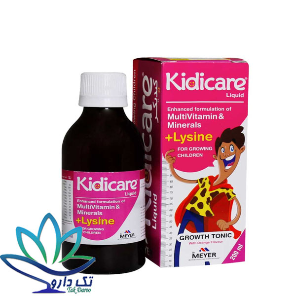 شربت کیدی کر مولتی ویتامین با آهن و مینرال 200 میلی لیتر