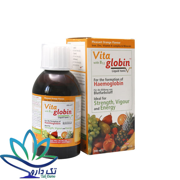 شربت ویتاگلوبین ویتان ۲۰۰ میلی لیتر شربت ویتاگلوبین ویتان ۲۰۰ میلی لیتر
