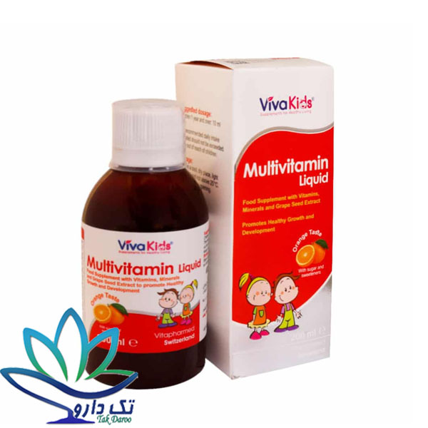 شربت مولتی ویتامین ویواکیدز