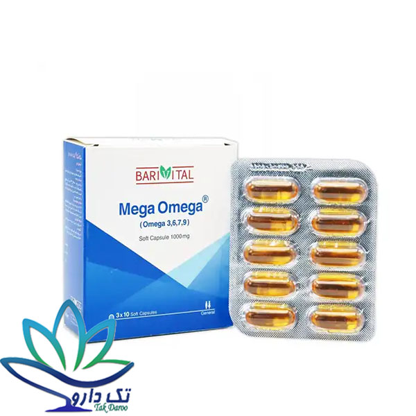 کپسول مگا امگا 9 7 6 3 باریویتال