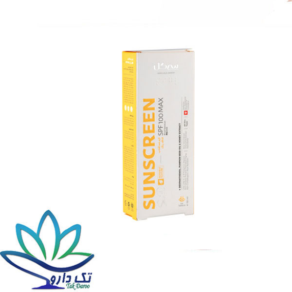 کرم ضد آفتاب بی رنگ سی گل با SPF100 مناسب انواع پوست حجم 50 میلی لیتر