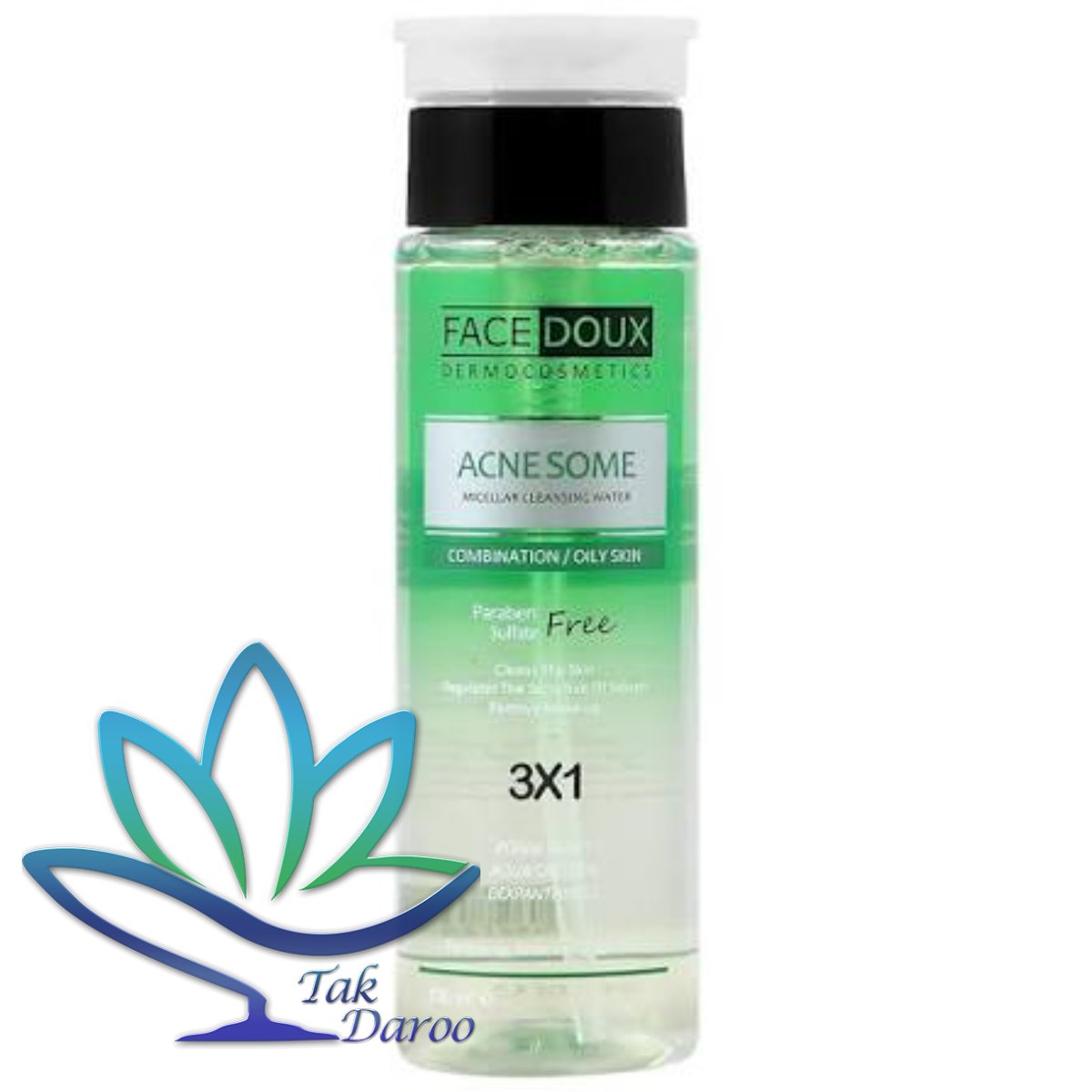 محلول پاک کننده آرایش فیس دوکس مدل آکنه زوم 250 میلی لیتر