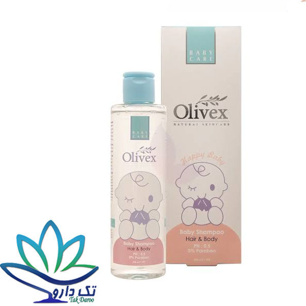 شامپو سر و بدن کودک الیوکس مدل Avocado Extract حجم 200mL